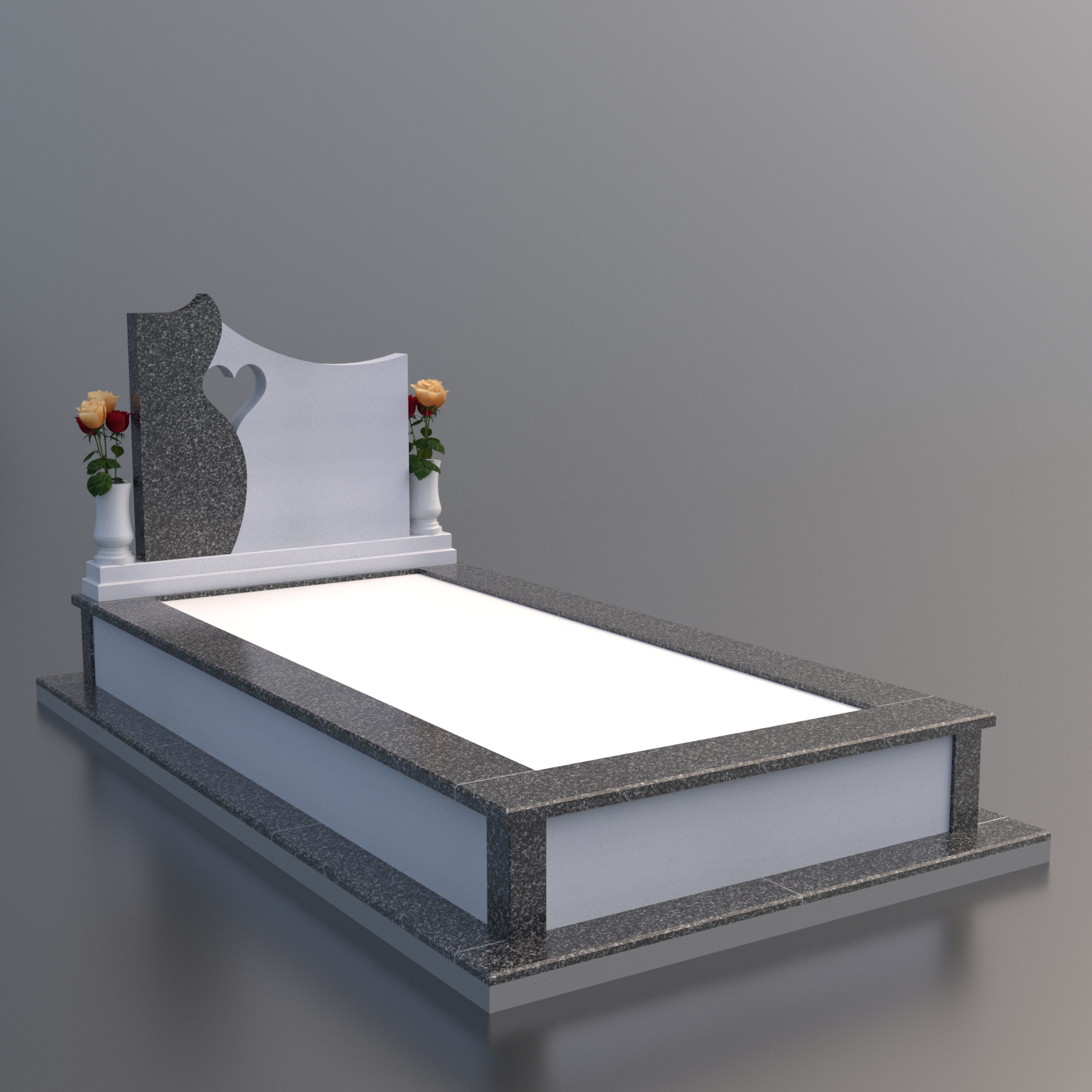 Početna Spomenik sa pločom (rezbareni)