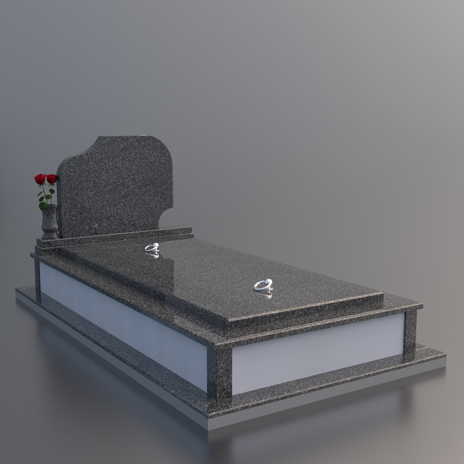 Početna Spomenik sa pločom (obli)